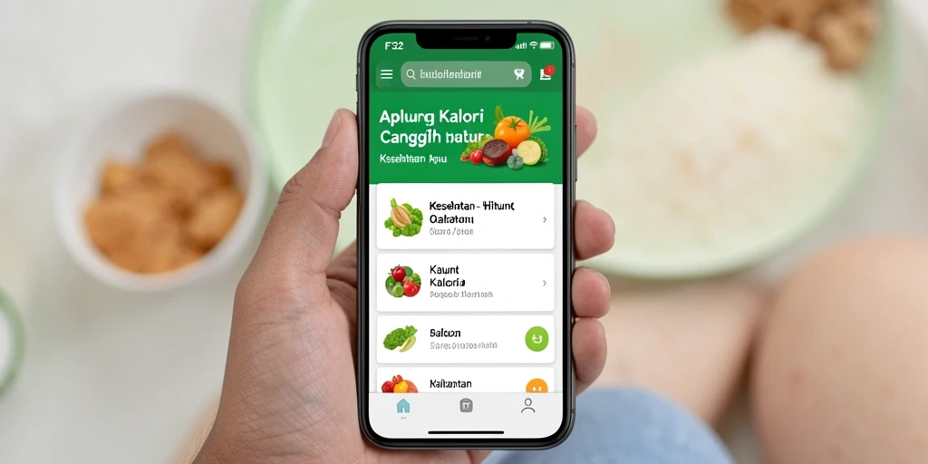 Tampilan antarmuka F32 yang intuitif dan mudah digunakan.
