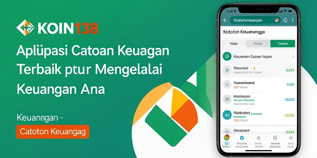 Antarmuka KOIN138 dengan fungsi Catatan Keuangan yang lengkap dan intuitif.
