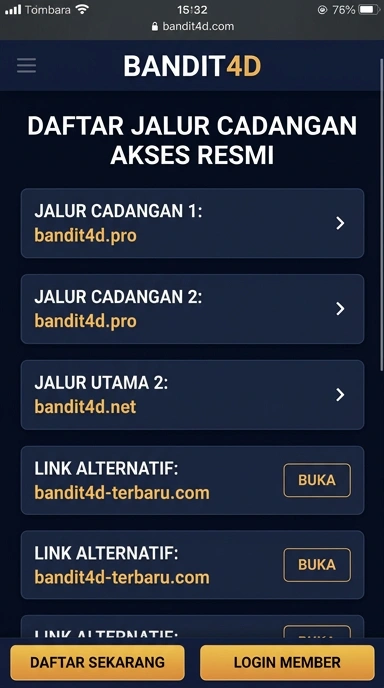 Link Alternatif Bandit4D untuk Pengguna Android