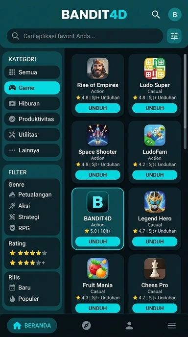 Akses Mudah ke Aplikasi Populer di bandit4d — Hub Unduhan Terbaik