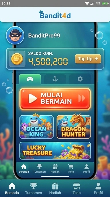 bandit4d tampilan beranda